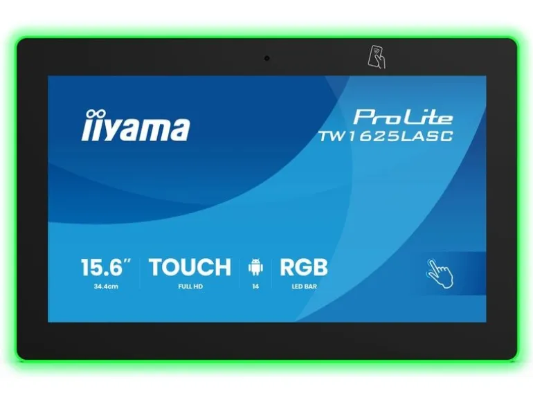 iiyama ProLite TW1625LASC-B3PNR 15.6" RGB LED Touch