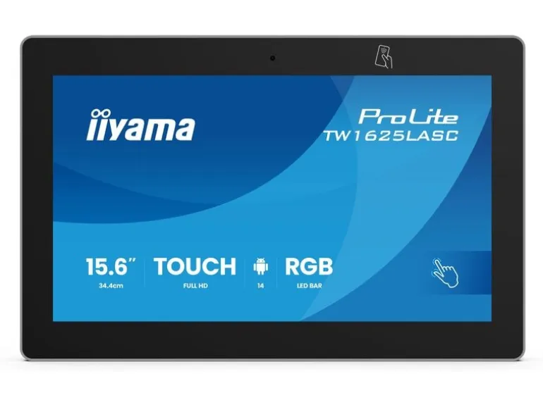 iiyama ProLite TW1625LASC-B3PNR 15.6" RGB LED Touch