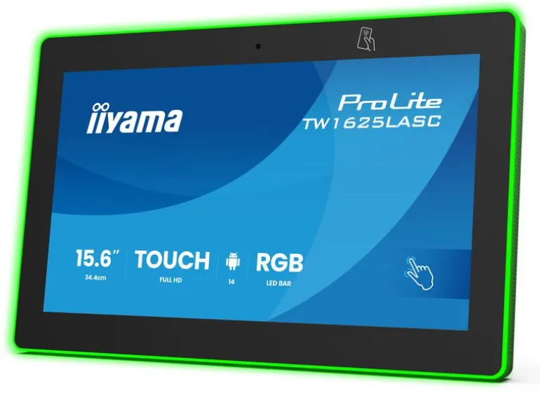 iiyama ProLite TW1625LASC-B3PNR 15.6" RGB LED Touch