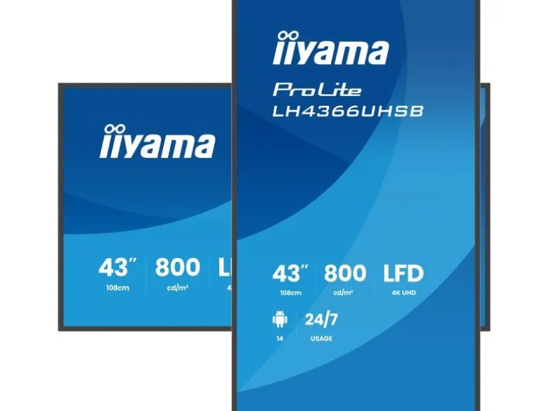 iiyama Public Display ProLite LH4366UHSB-B1AG 43 "