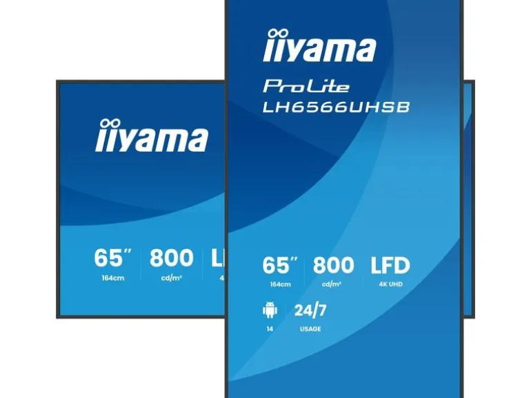 iiyama Public Display ProLite LH6566UHSB-B1AG 65 "