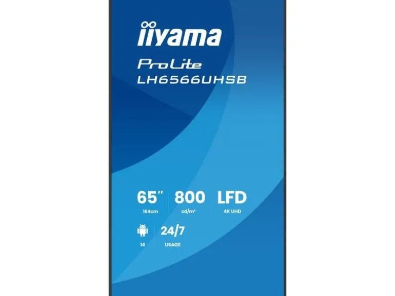 iiyama Public Display ProLite LH6566UHSB-B1AG 65 "