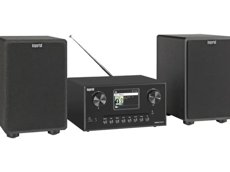 Imperial Micro-HiFi Anlage Dabman i310 CD Schwarz