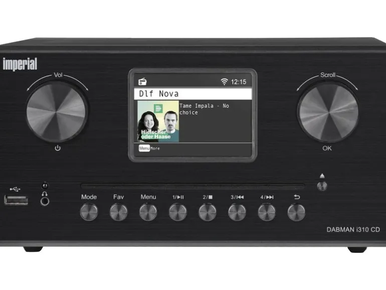 Imperial Micro-HiFi Anlage Dabman i310 CD Schwarz