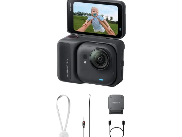 Insta360 Actionkamera GO Ultra Creator Bundle Schwarz