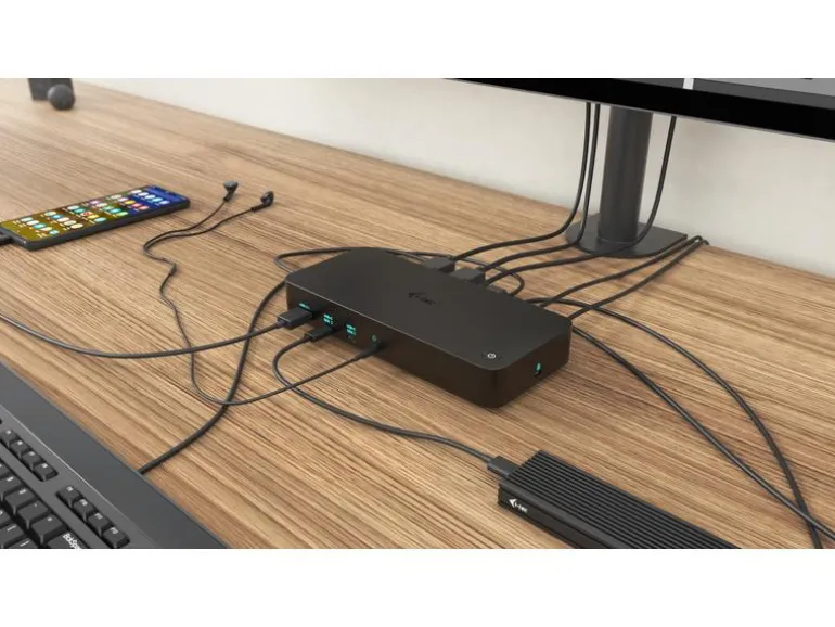 i-tec Dockingstation USB-A/USB-C/Thunderbolt 3 Triple 4K PD 100W