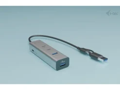 i-tec USB-Hub Universal 2x USB-C + 2x USB-A Anschluss + PD 85 W