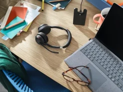 Jabra Headset Evolve2 55 Duo MS, USB-C, inkl. Ladestation