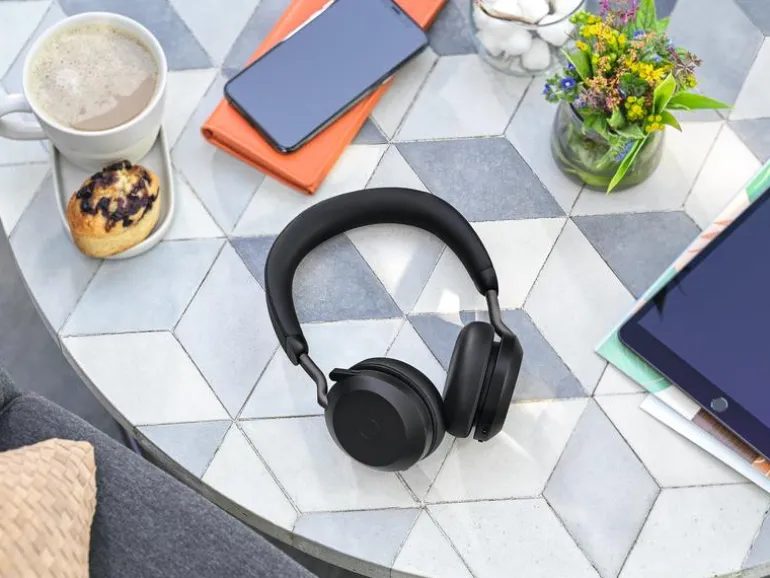 Jabra Headset Evolve2 75 Duo MS USB-C, Schwarz