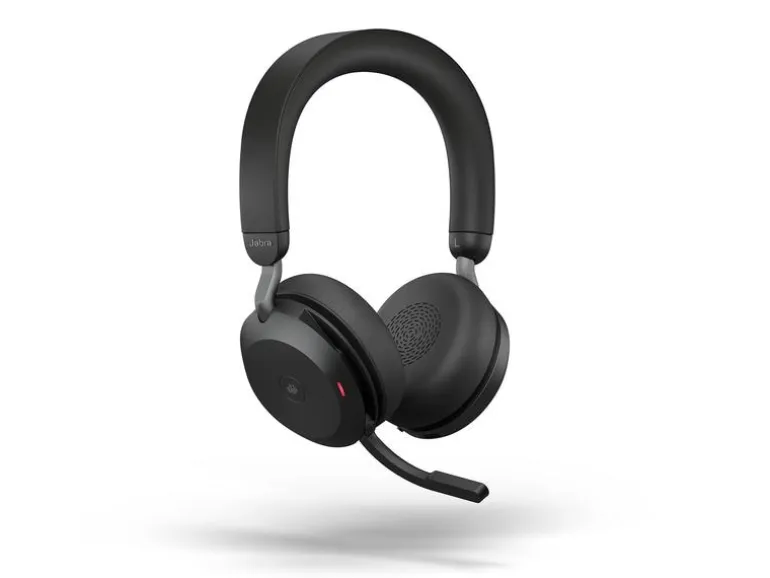 Jabra Headset Evolve2 75 Duo MS USB-C, Schwarz