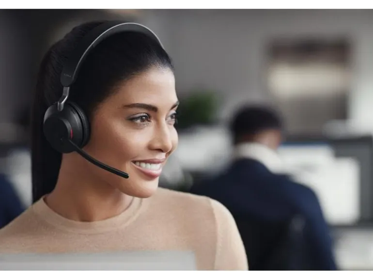 Jabra Headset Evolve2 65 Duo UC Schwarz, USB-A