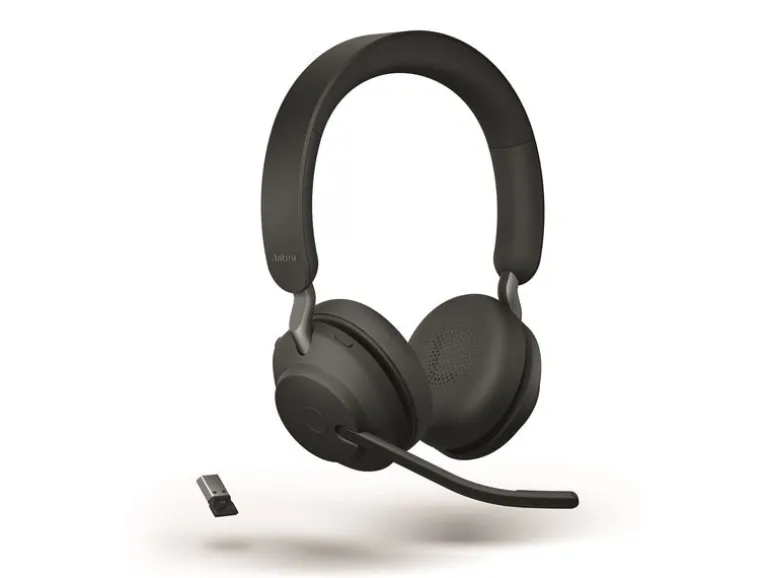 Jabra Headset Evolve2 65 Duo UC Schwarz, USB-A