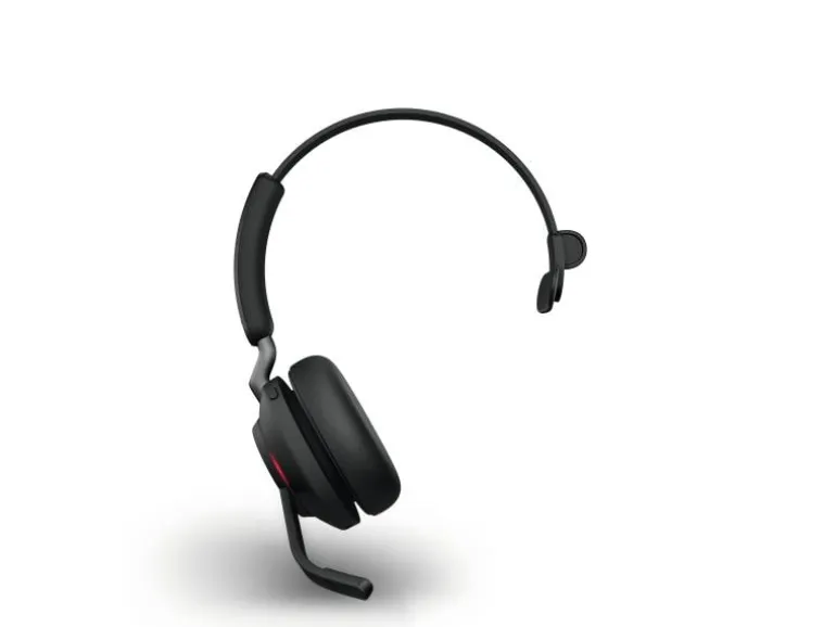 Jabra Headset Evolve2 65 Mono MS Schwarz, USB-A, inkl. Ladestation