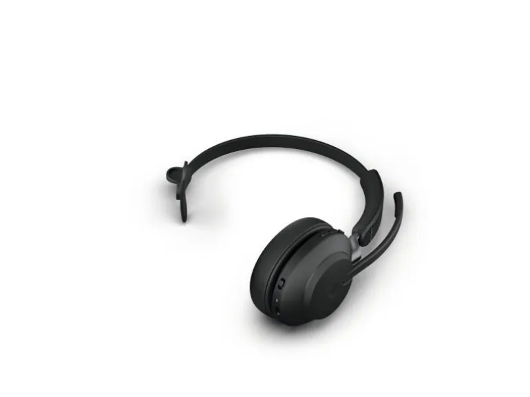 Jabra Headset Evolve2 65 Mono MS Schwarz, USB-A, inkl. Ladestation
