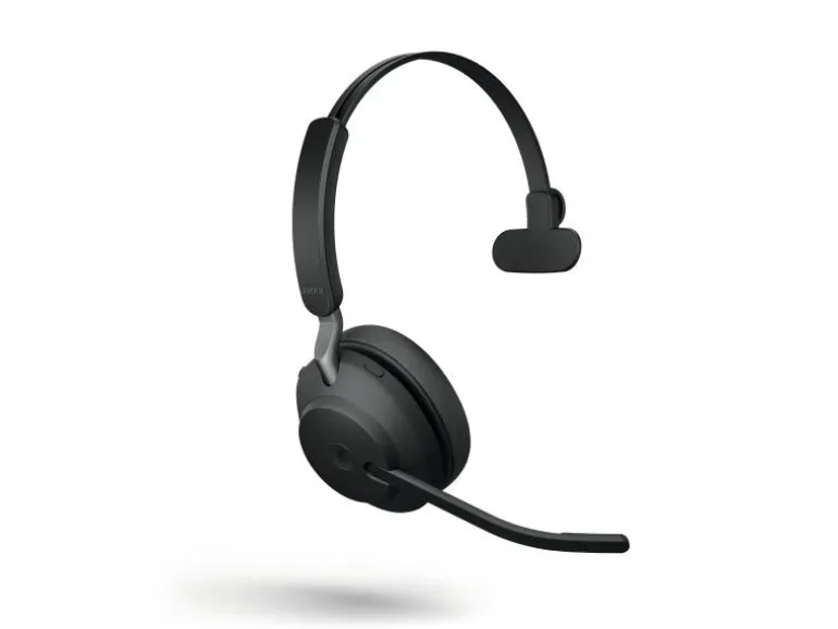 Jabra Headset Evolve2 65 Mono MS Schwarz, USB-A, inkl. Ladestation