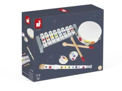 Janod Musikinstrument Musik-Set Konfetti 4-teilig