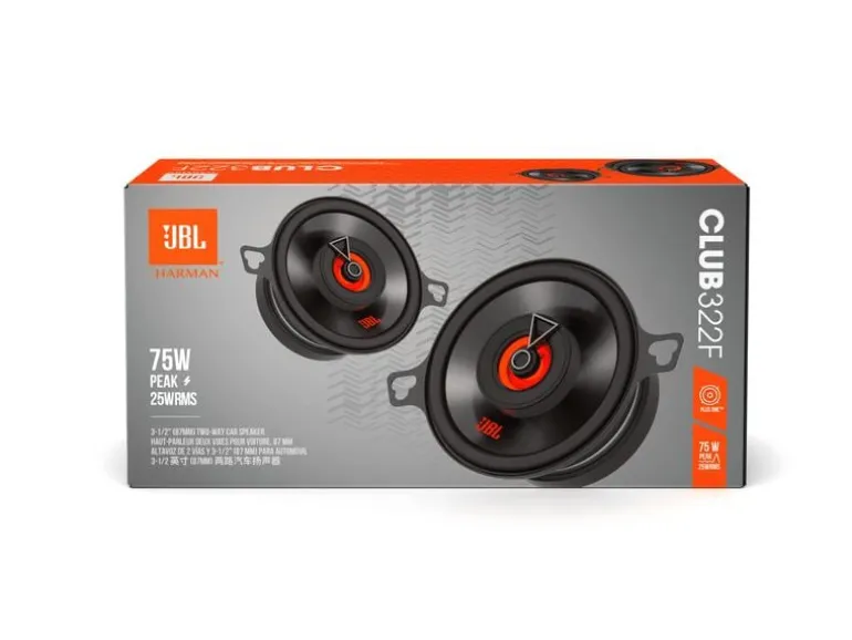 JBL 2-Weg Lautsprecher Paar Club 322F, 3.5" (8.7 cm)
