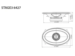 JBL 2-Weg Lautsprecher Stage3 6427