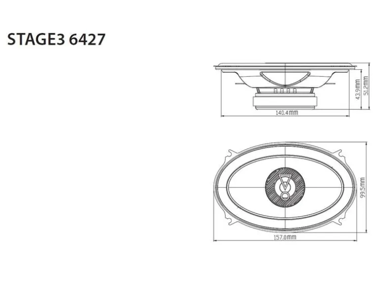 JBL 2-Weg Lautsprecher Stage3 6427