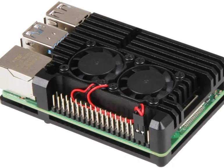 jOY-iT Gehäuse Armor Case Block Active für Raspberry Pi 4B