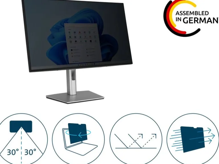 Kensington Monitor-Bildschirmfolie 2-Way Privacy Screen 27"/16:9