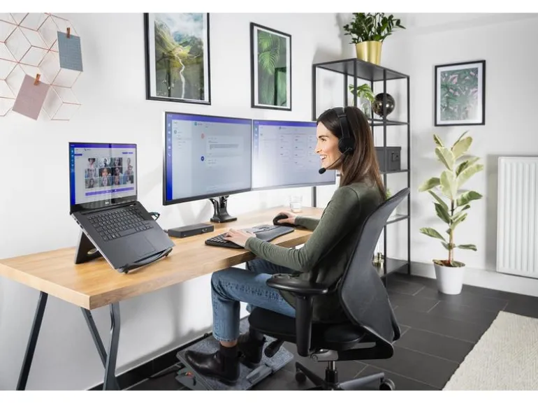 Kensington Tischhalterung SmartFit OneTouch Dual Schwarz