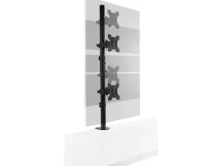 Kensington Vertikaler Dual Monitorarm bis 9 kg – Schwarz