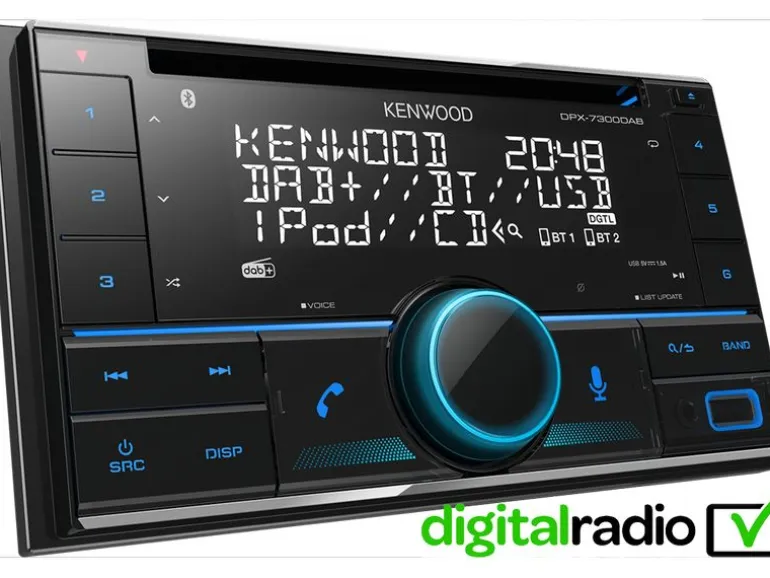 Kenwood Autoradio DPX-7300DAB 2 DIN
