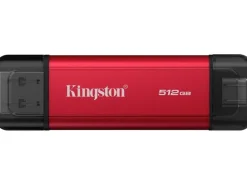 Kingston Externe SSD Dual Portable 512 GB