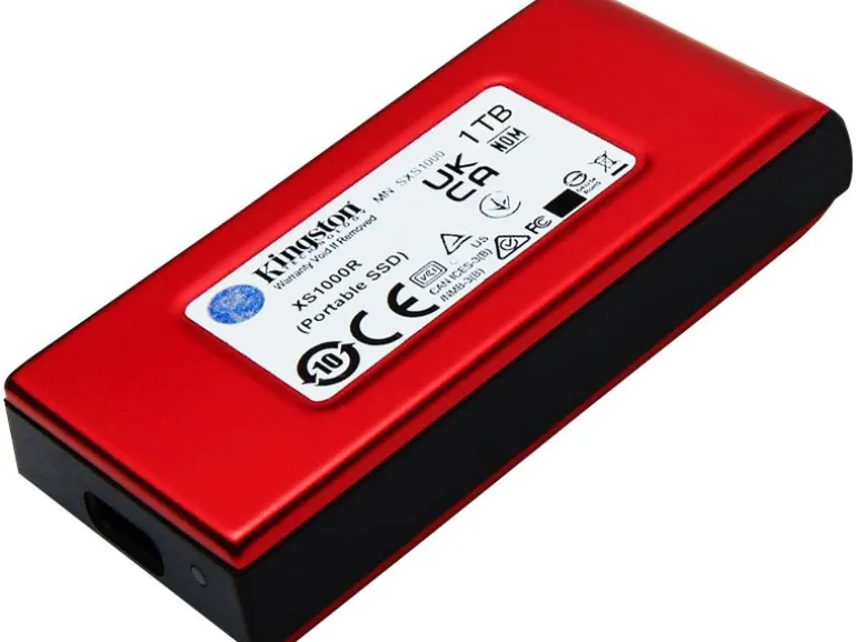 Kingston Externe SSD XS1000 1024 GB, Rot