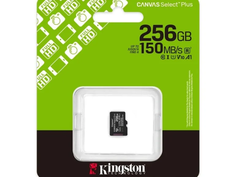 Kingston microSDXC-Karte Canvas Select Plus Gen3 256 GB