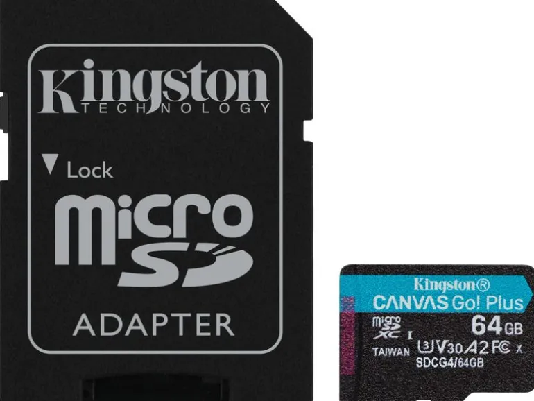 Kingston microSDXC-Karte Canvas Go! Plus 64 GB