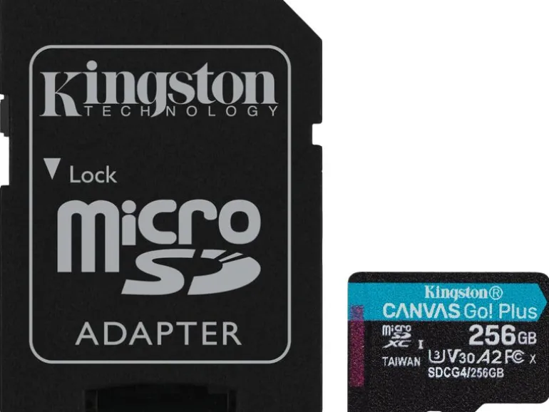Kingston microSDXC-Karte Canvas Go! Plus 256 GB