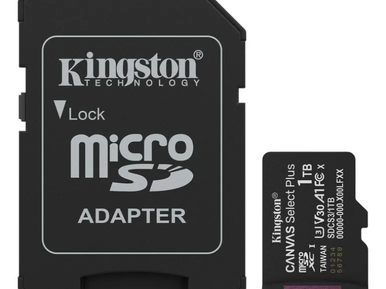 Kingston microSDXC-Karte Canvas Select Plus Gen3 1000 GB
