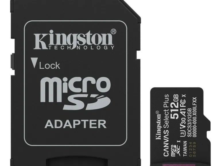 Kingston microSDXC-Karte Canvas Select Plus Gen3 512 GB