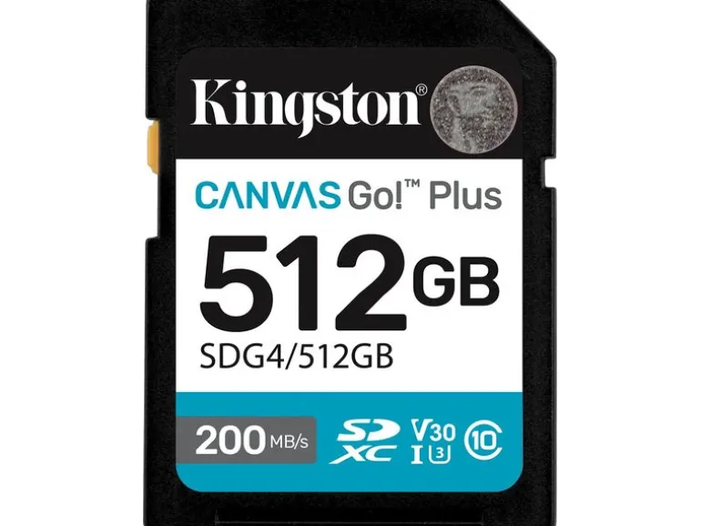 Kingston SDXC-Karte Canvas Go! Plus 512 GB