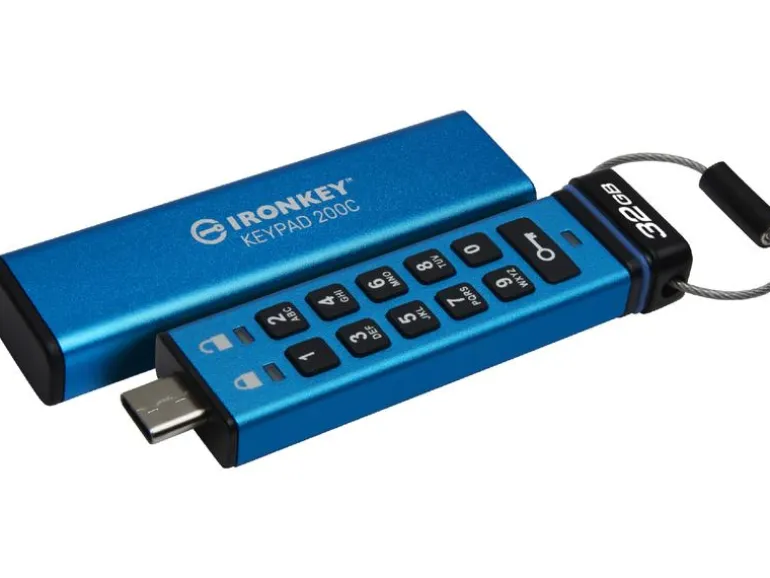 Kingston USB-Stick IronKey Keypad 200C 32 GB