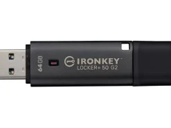 Kingston USB-Stick IronKey Locker+ 50 G2 64 GB