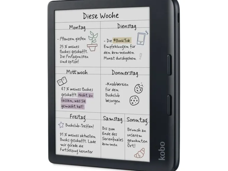 Kobo eReader Libra Colour inkl. Stylus 2 Schwarz