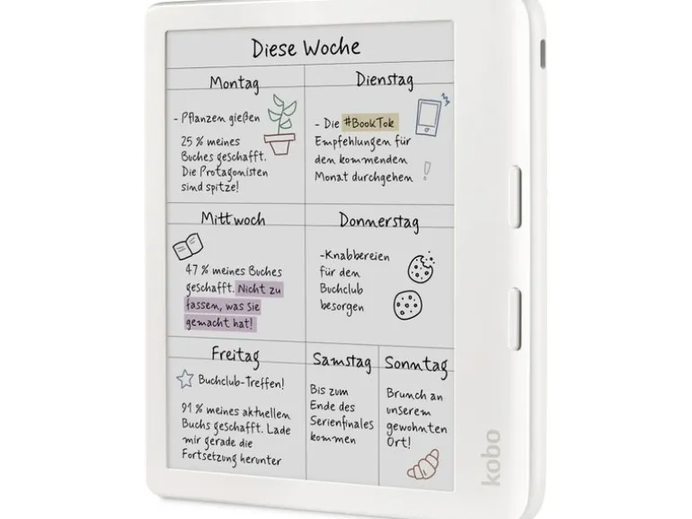 Kobo eReader Libra Colour inkl. Stylus 2 Schwarz