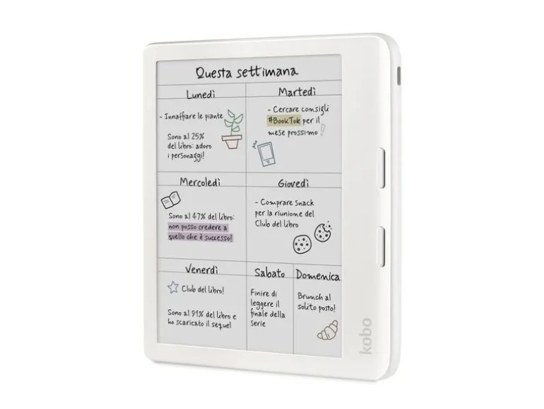 Kobo eReader Libra Colour Weiss