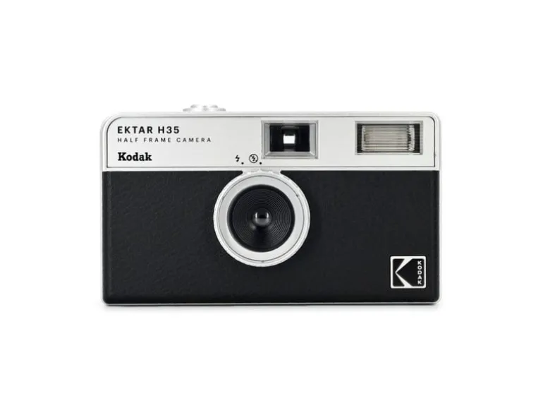 Kodak Analogkamera Ektar H35 mit Ultra Max 400 Film Schwarz Kit