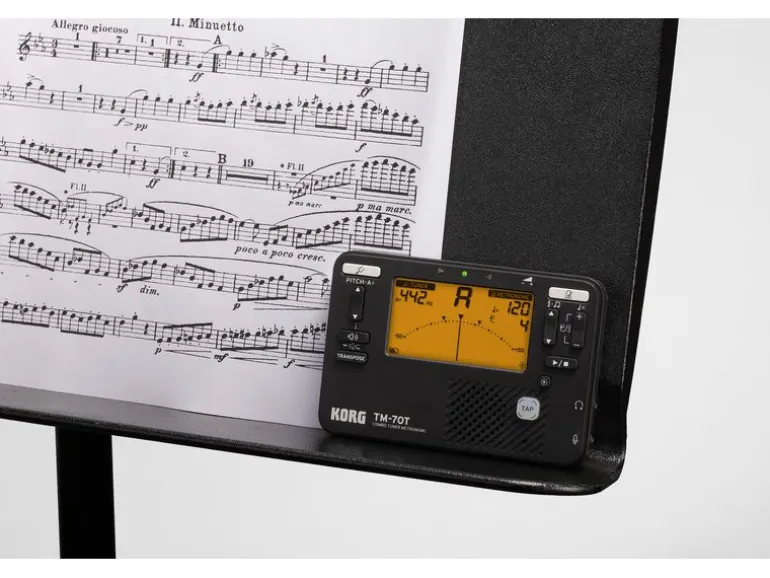 Korg Stimmgerät TM-70 Schwarz