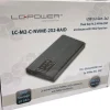 LC-Power Externes Gehäuse LC-M2-C-NVME-2X2-RAID M.2/U.2 SSD