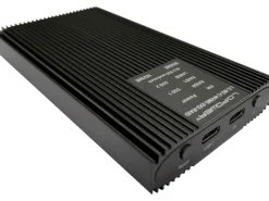 LC-Power Externes Gehäuse LC-M2-C-NVME-2X2-RAID M.2/U.2 SSD