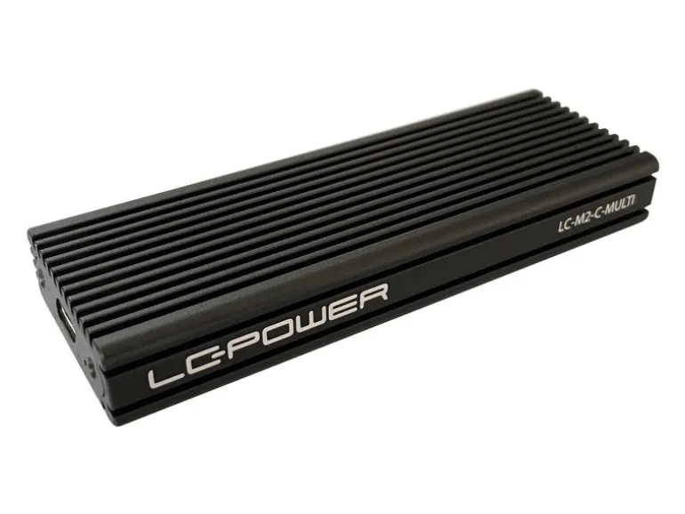 LC-Power Externes Gehäuse LC-M2-C-MULTI M.2 Schwarz