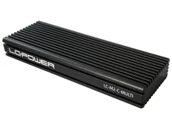LC-Power Externes Gehäuse LC-M2-C-MULTI M.2 Schwarz