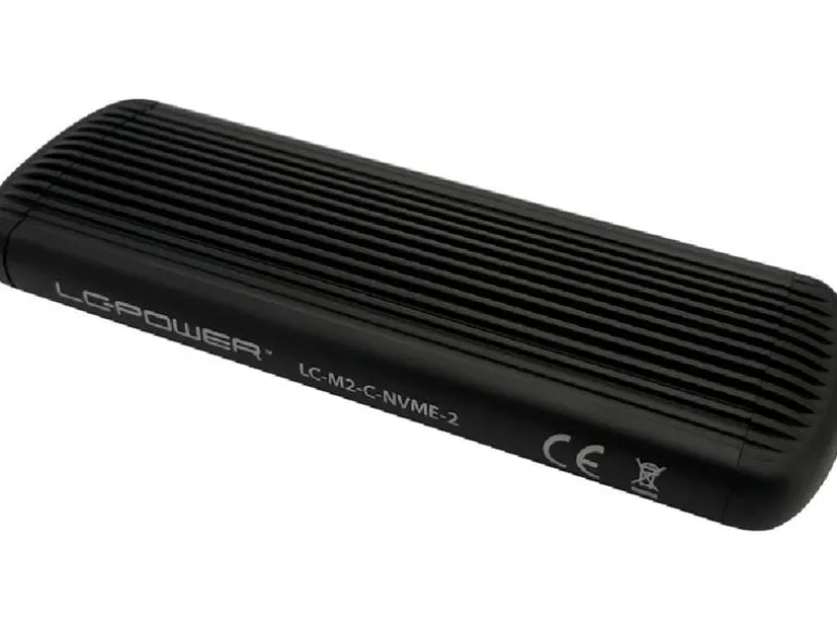 LC-Power Externes Gehäuse LC-M2-C-NVME-2 M.2