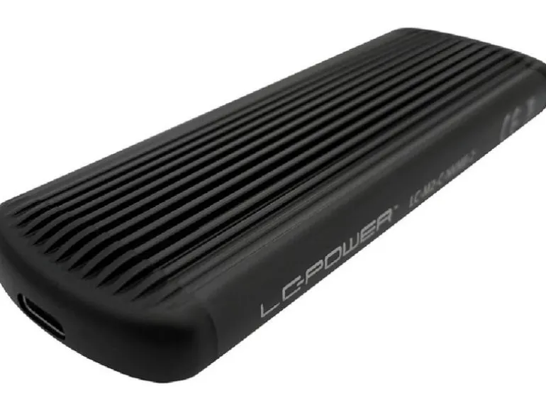 LC-Power Externes Gehäuse LC-M2-C-NVME-2 M.2