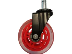 LC-Power Gaming Stuhlrollen 5er Set Rot